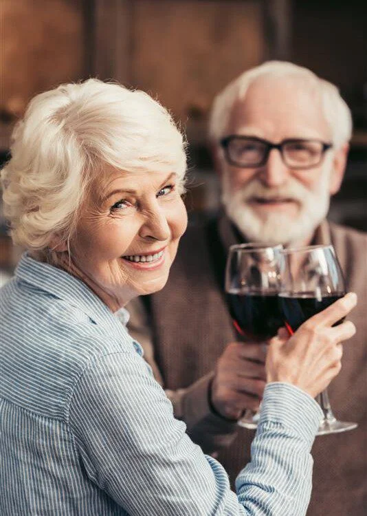 Oak Trace_Couple Having Wine