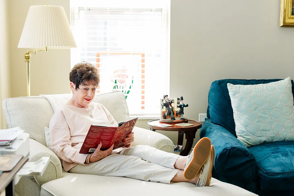 Event photography at Oak Trace Senior Living community in Downers Grove, IL.