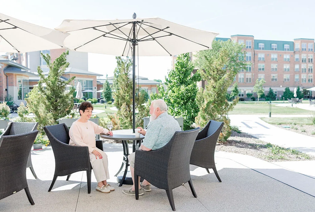 Event photography at Oak Trace Senior Living community in Downers Grove, IL.