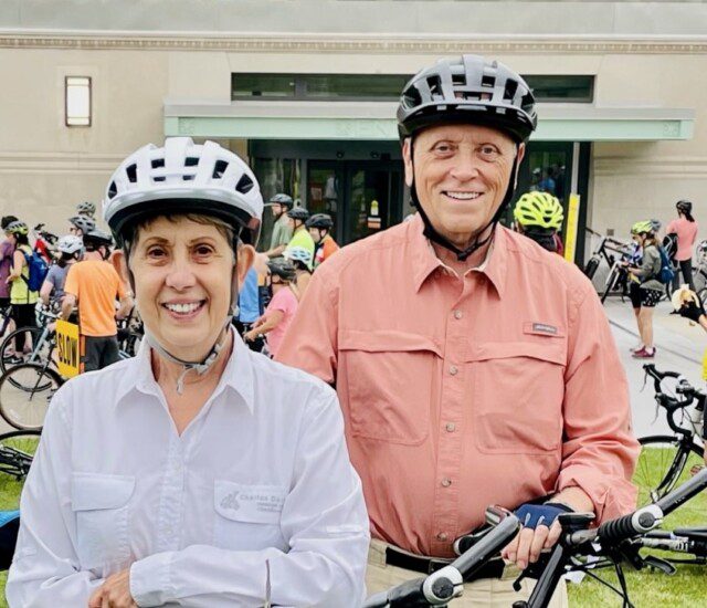 BTD at MSI turnaround – it started raining as we were finishing our 14.5 miles
